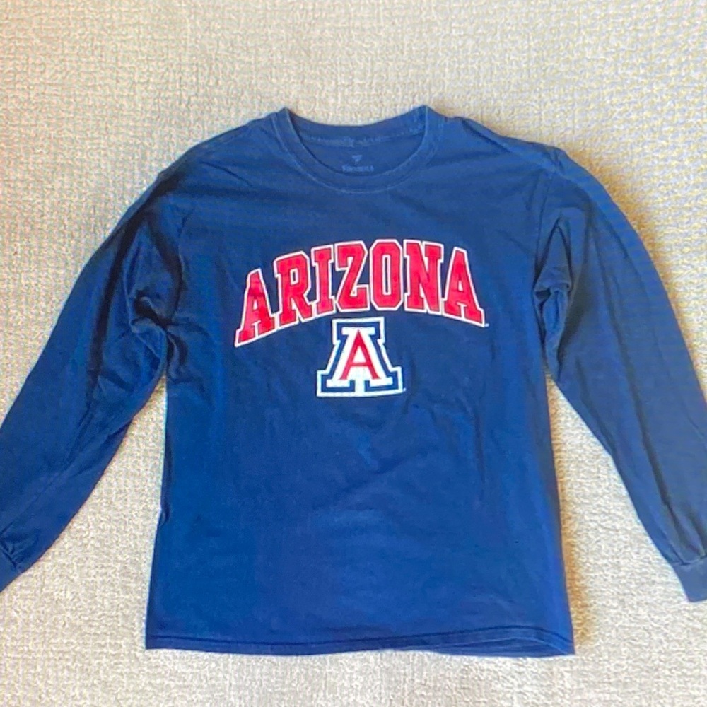 Fanatics Arizona Kids Navy Long Sleeve Tee